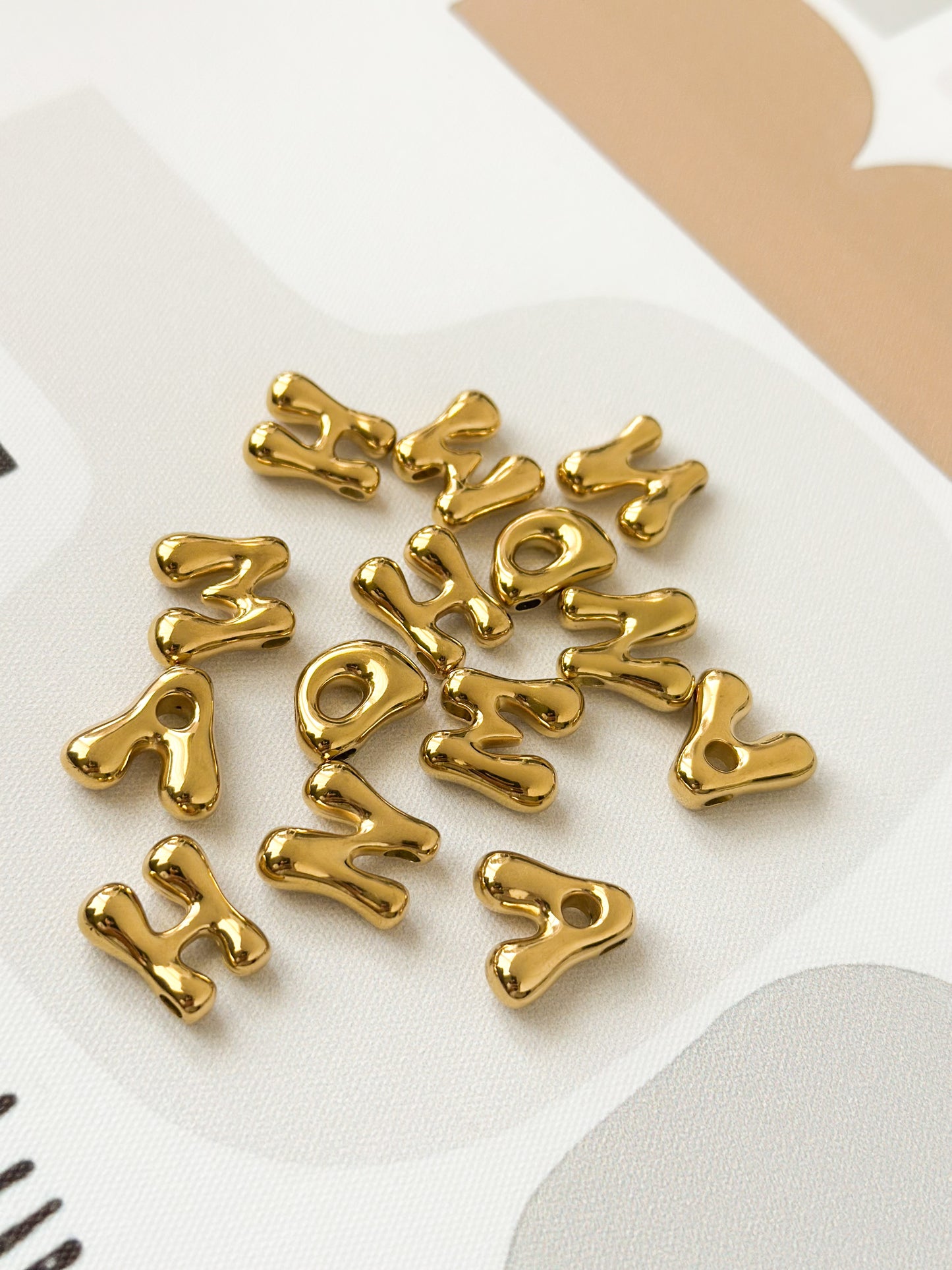 Bubble Letter Necklace