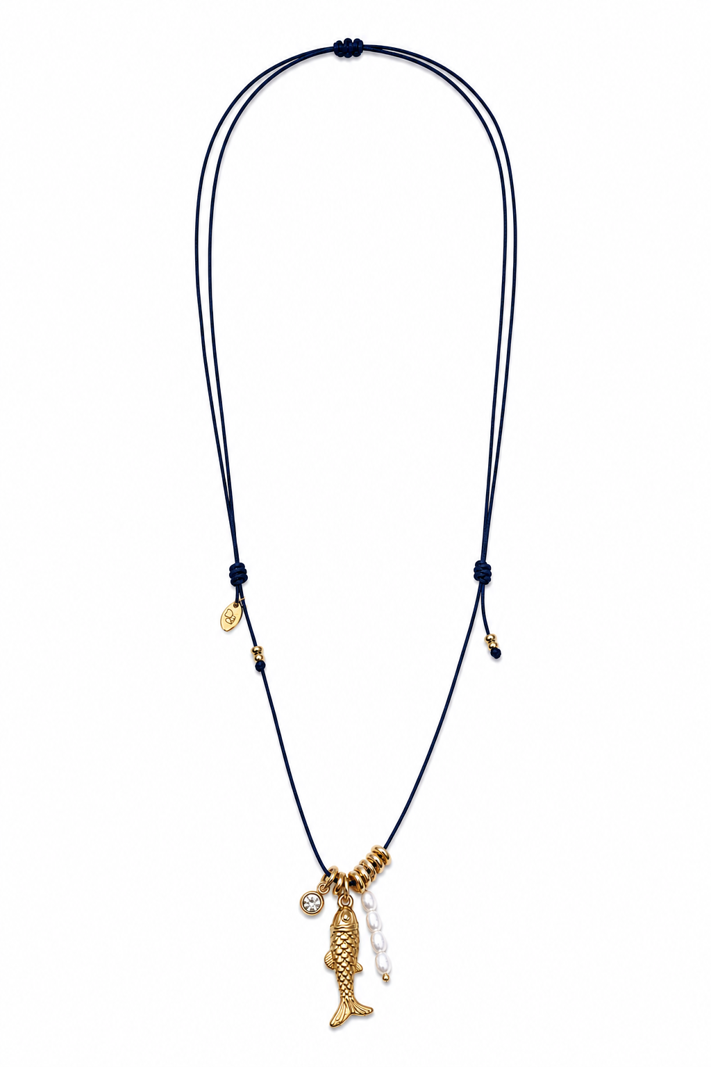 Fish Tale Cord Necklace