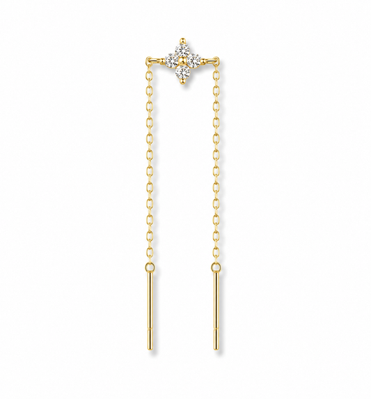Starlet Double Threader Earring