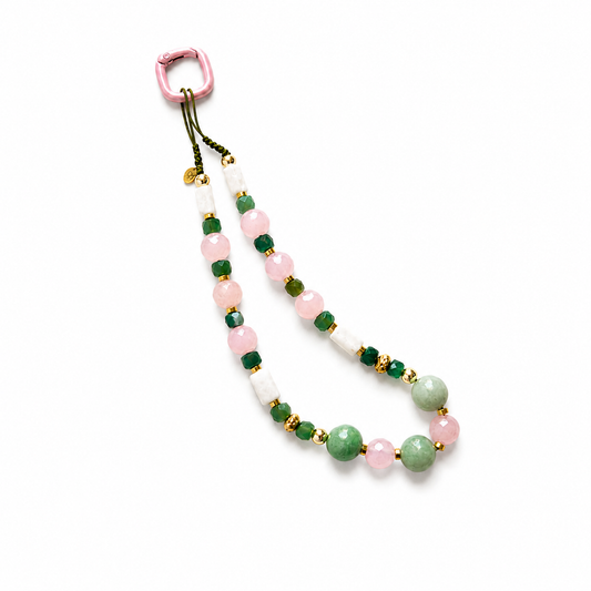 Jade Rosé Phone Strap