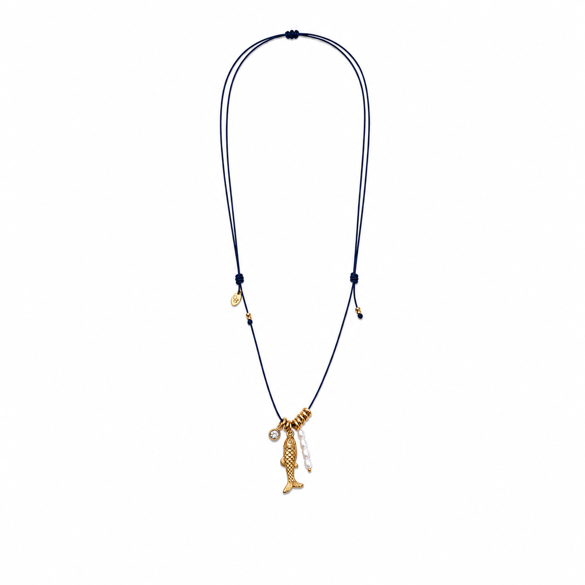 Fish Tale Cord Necklace