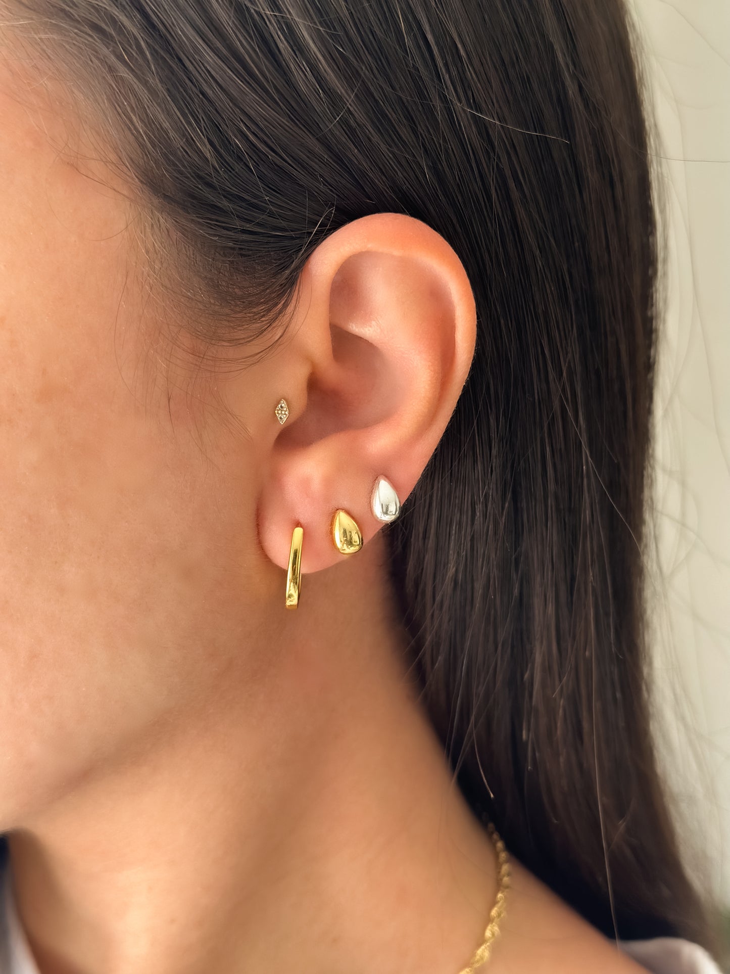 Mini Dome Earrings
