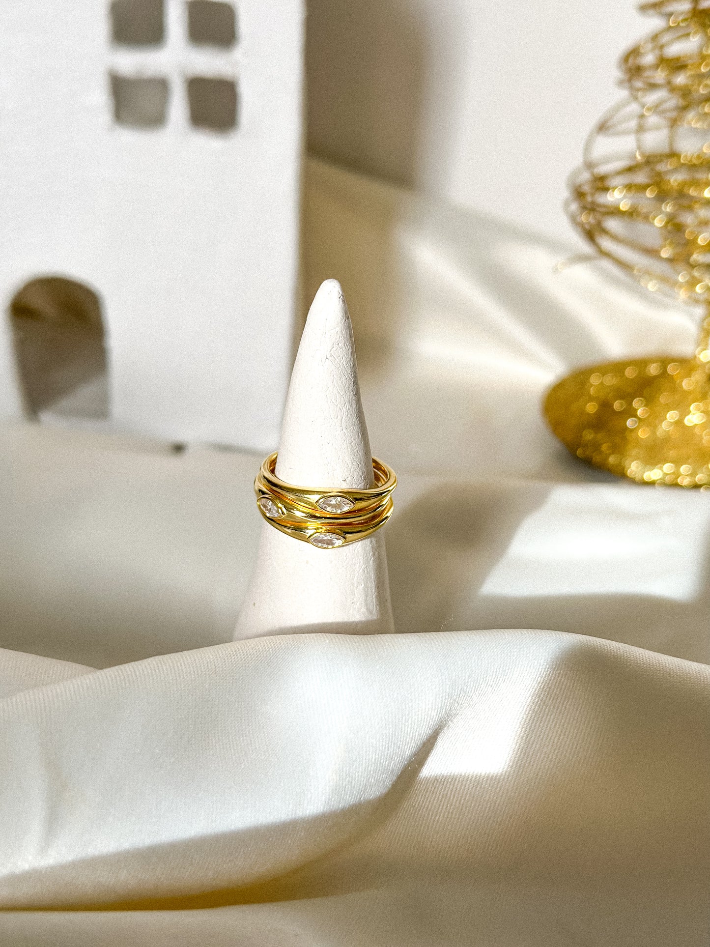 Marquise Dome Ring