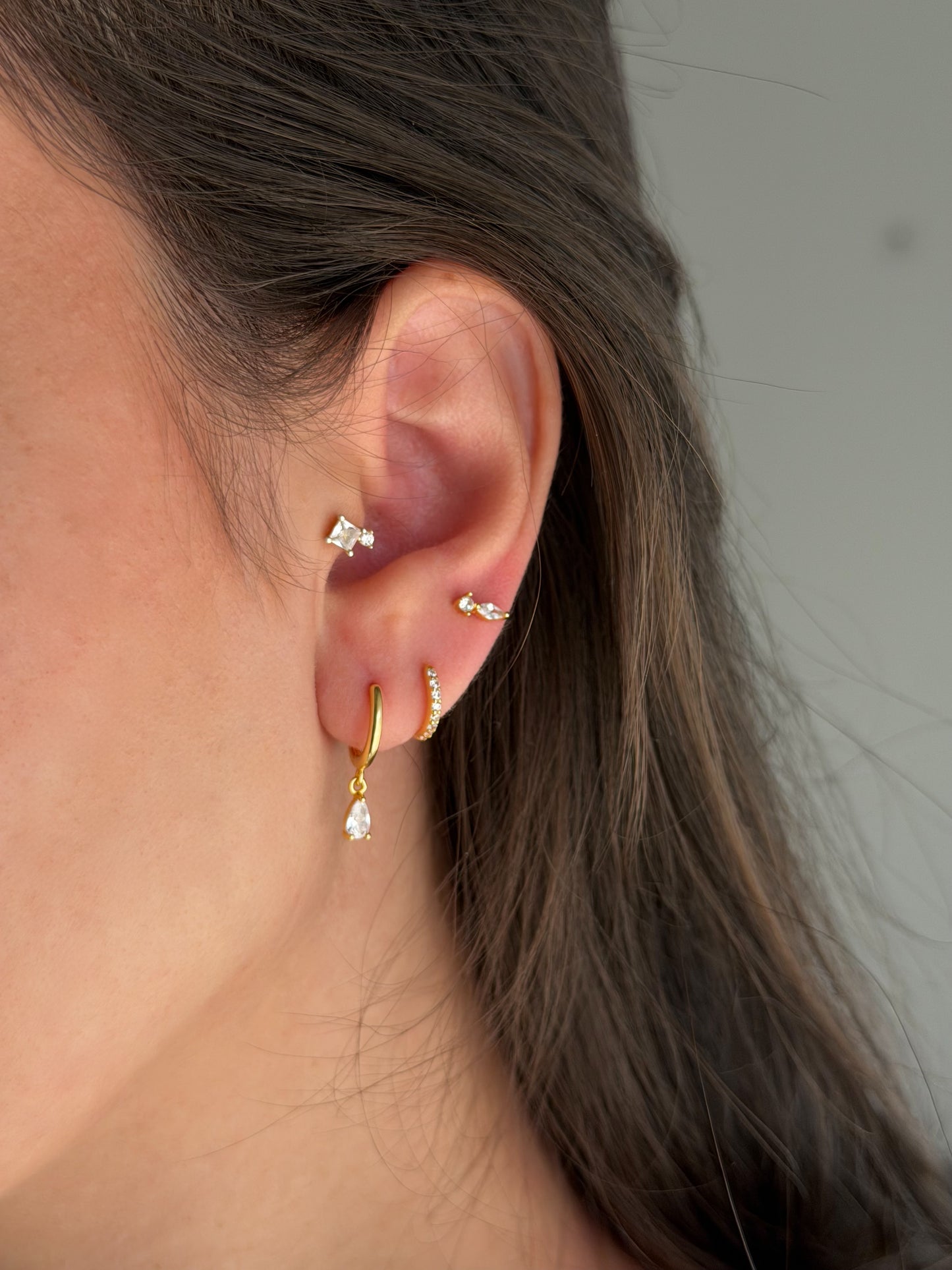 Droplet Earrings Set