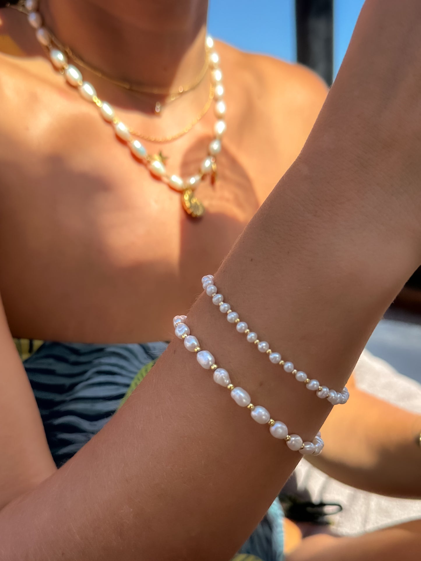 Baroque Pearl Bracelet
