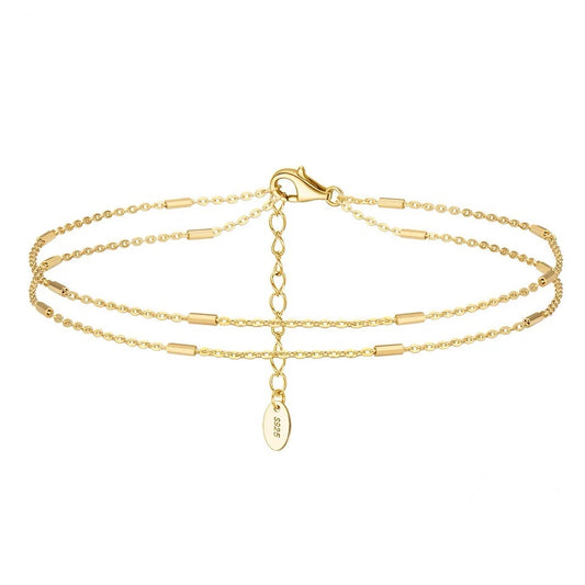 Double Chain Anklet