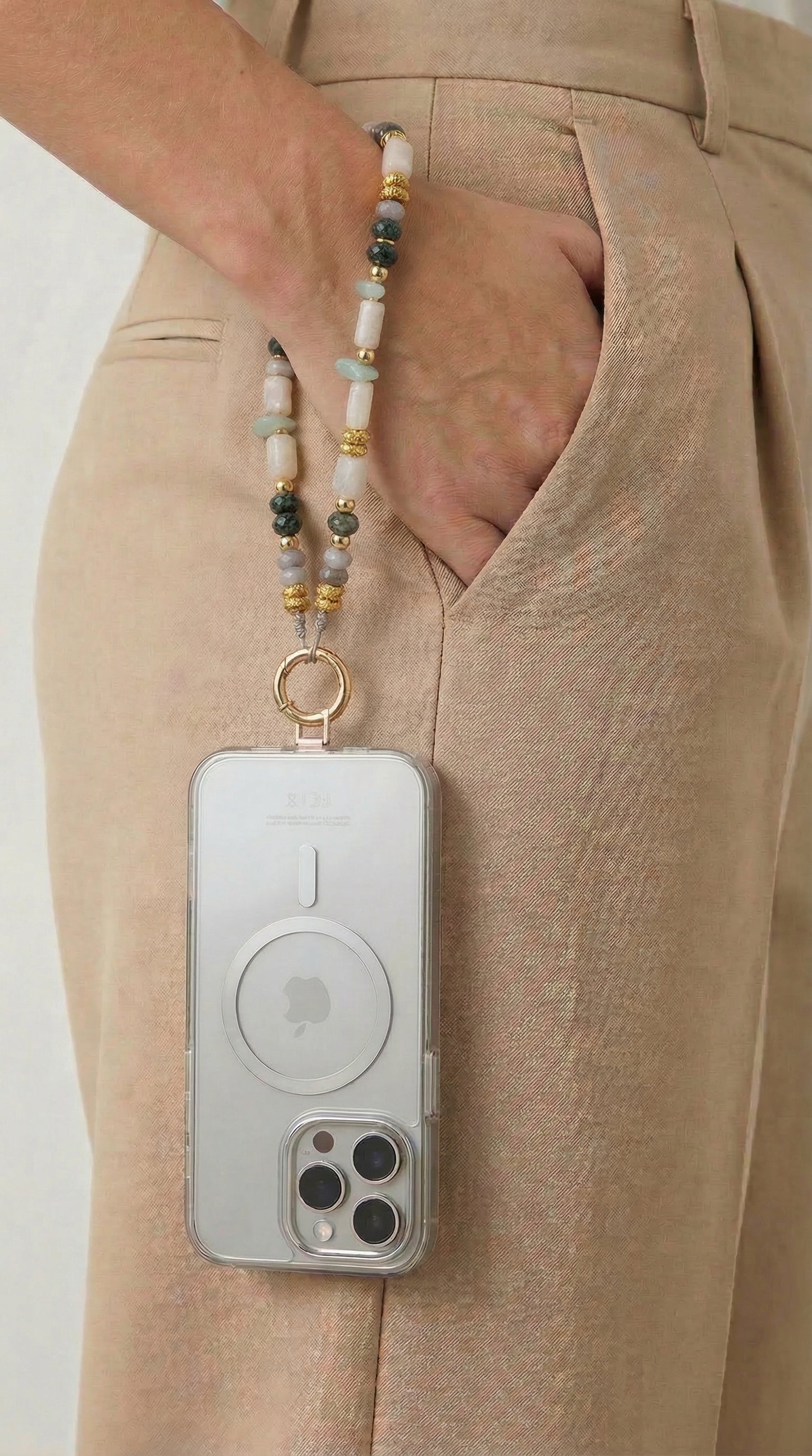 Moonstone Phone Strap