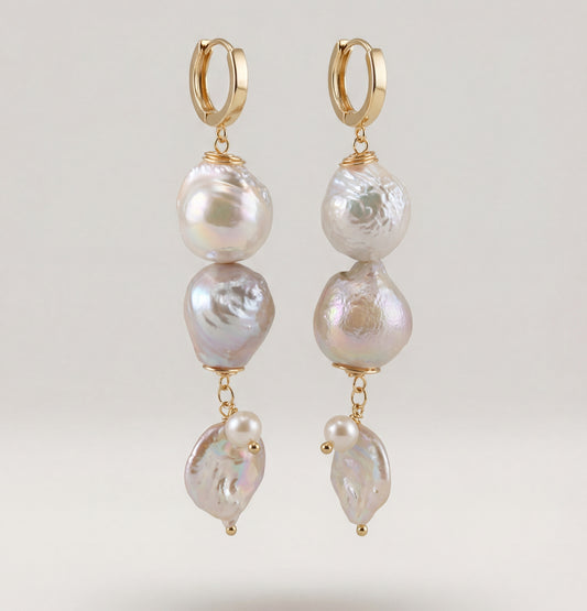 Arianna Pearl Earrings